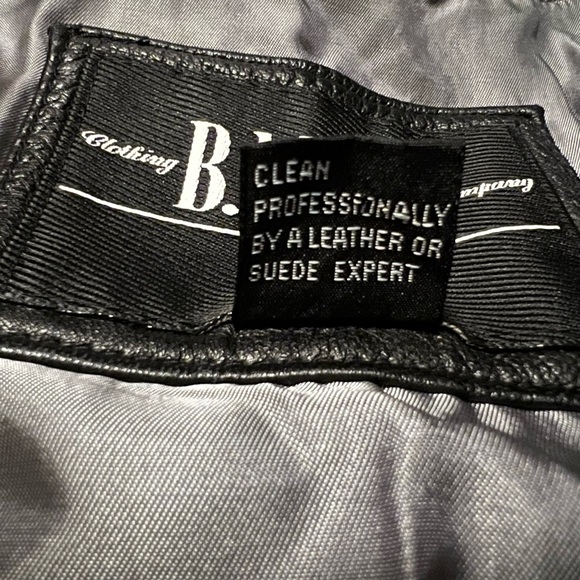 B.Moss leather jacket - Picture 2 of 5